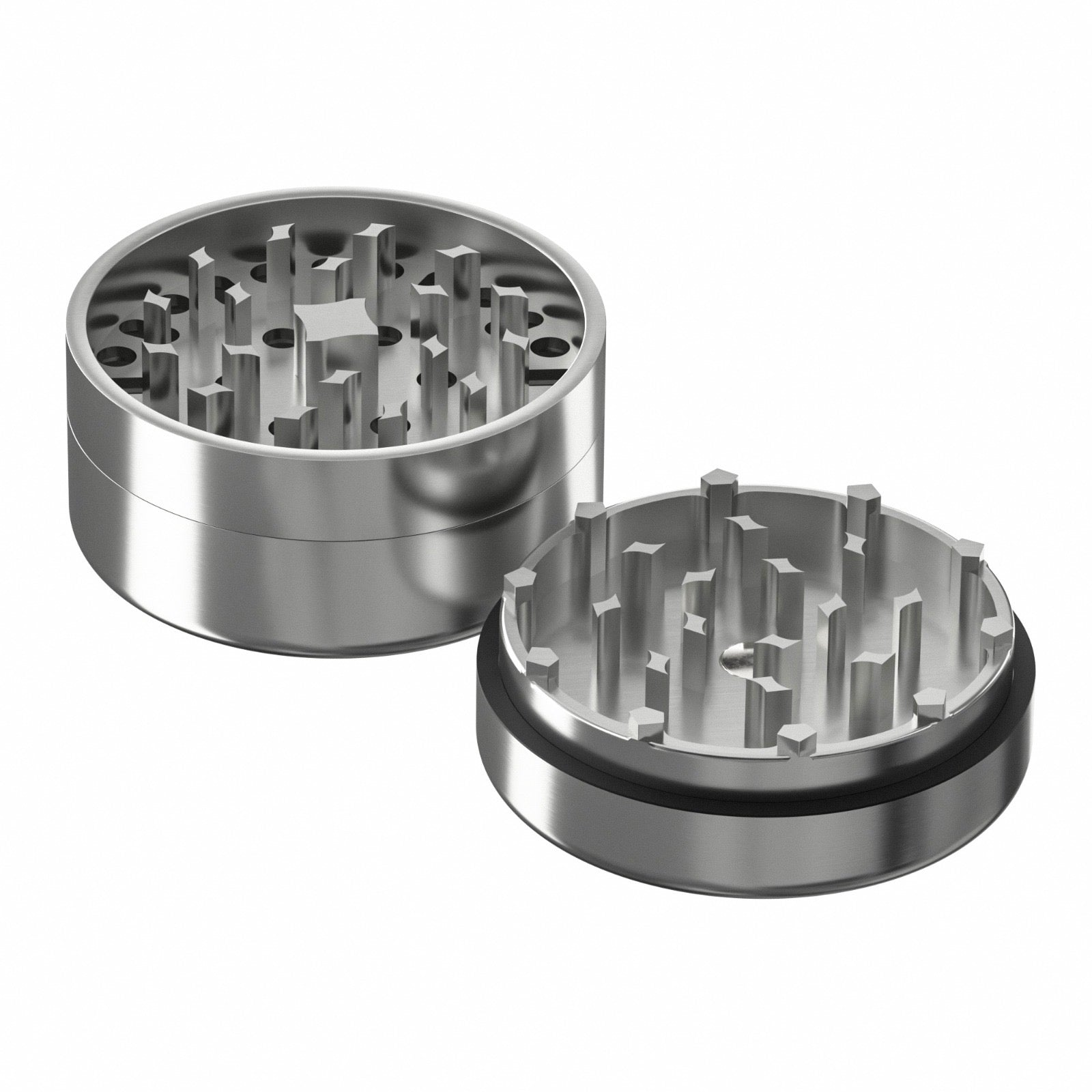 Draken Stainless Steel Threadless Grinder FACTORY SECONDS READ DESCRIPTION