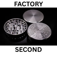 Draken Stainless Steel Threadless Grinder FACTORY SECONDS READ DESCRIPTION