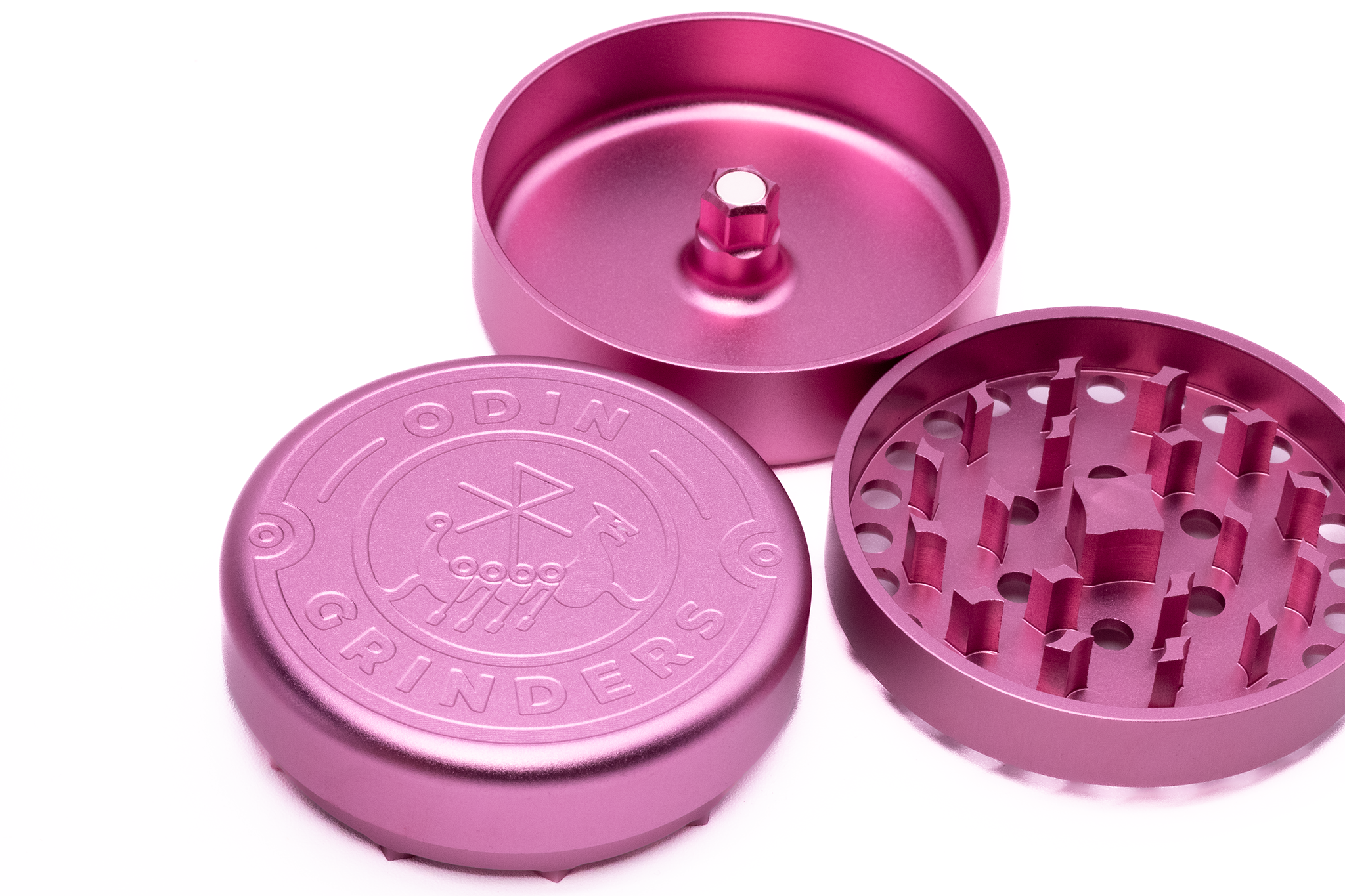 Pink Odin Threadless Grinder