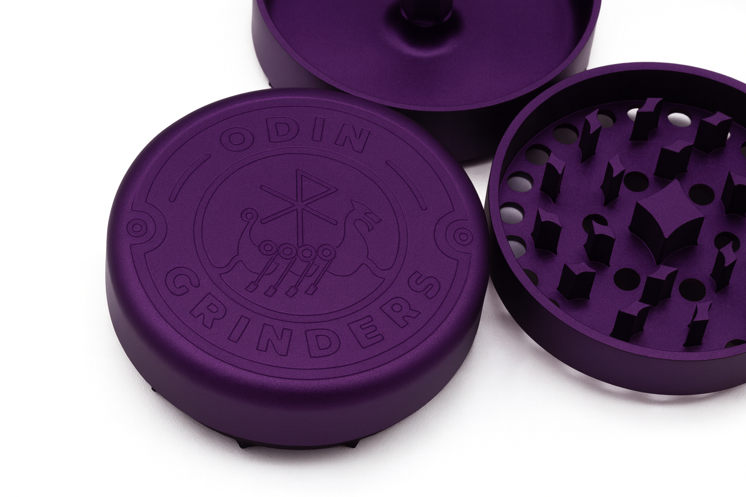 Galaxy Purple Odin Threadless Grinder