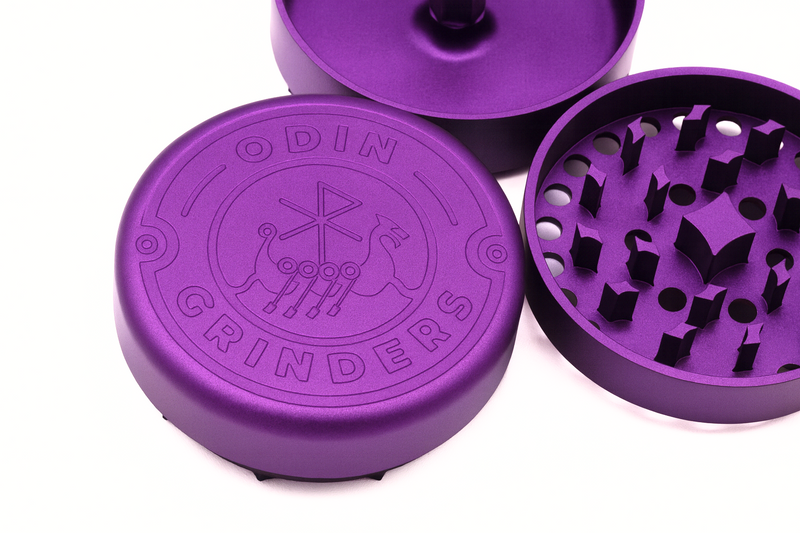 Galaxy Purple Odin Threadless Grinder